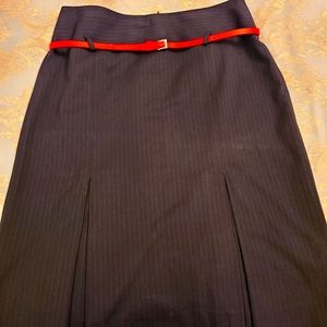 Navy blue A Line skirt